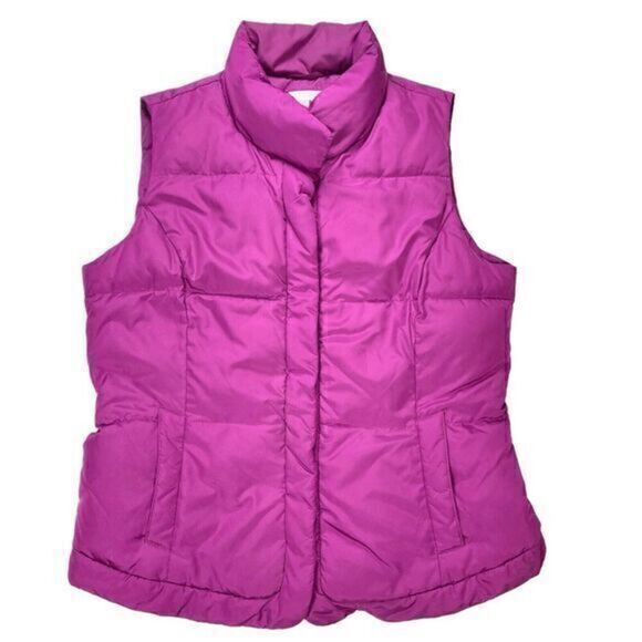 Charter Club Jackets & Blazers - Charter Club Puffer Vest Jacket Womens Large Zip Front Sporty Hiking Windbreaker